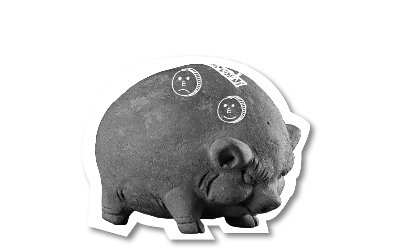 money and pig